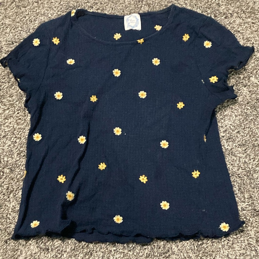 Blue rain shirt